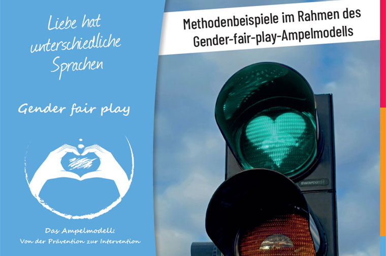 Deckblatt Broschüre Gender fair play