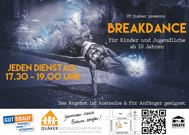 Flyer Breakdanceangebot