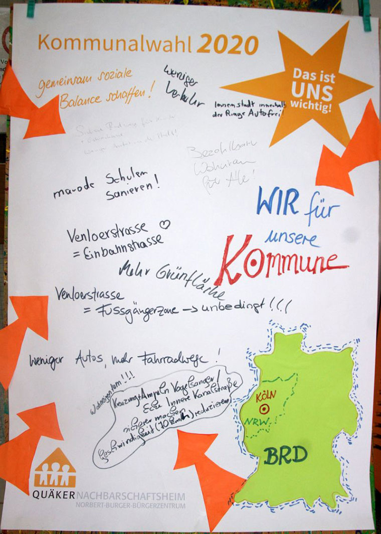 Plakat Kommunalwahl Eltern Kita