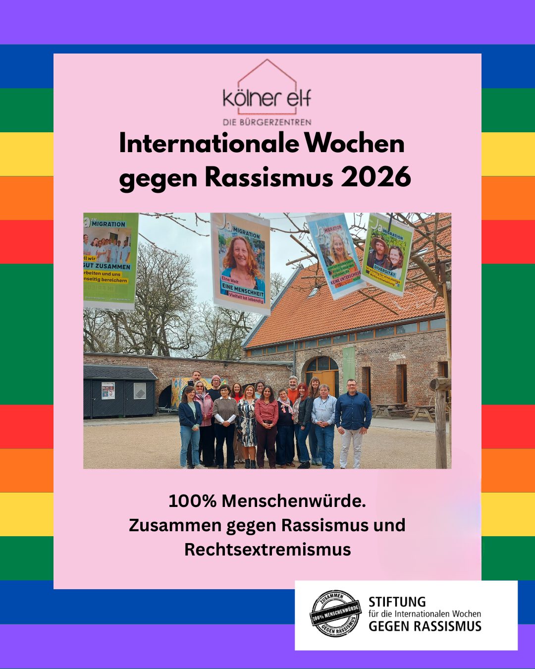 Flyer Internationale Wochen gegen Rassismus